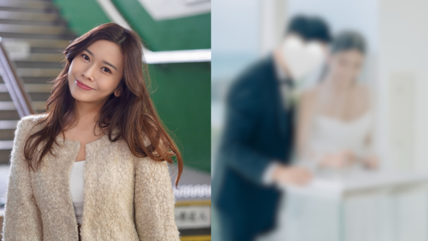 前TVB新聞主播梁凱寧沖繩教堂舉行婚禮 低胸白紗晒完美身材造型驚艷超唯美