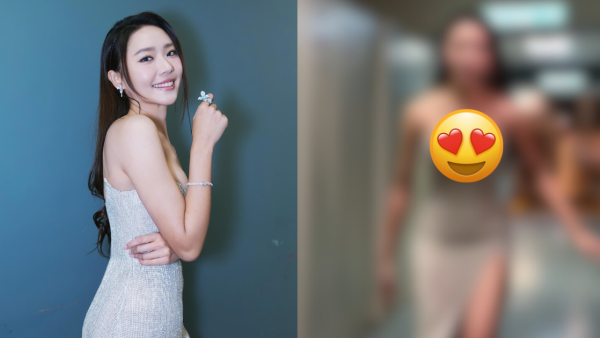 戴祖儀谷胸相瘋傳自信認胸前負擔太重 後台仆親連環圖更洶湧睇到嘩嘩聲