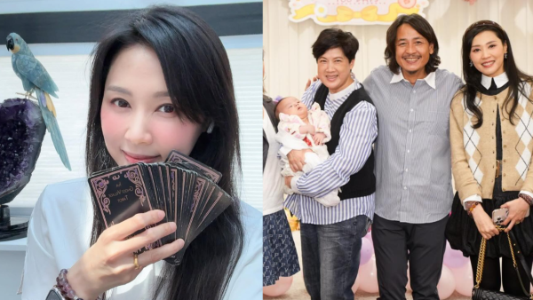 羅泳嫻賀黃澤鋒愛女百日宴失言惹禍 祝福6個字引爆網民圍攻：心地唔好