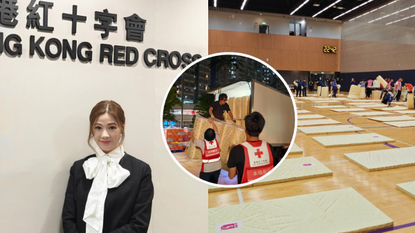 大埔宏福苑火災｜前港姐冠軍翁嘉穗捐贈200張床褥 緊急物資支援助災民度難關