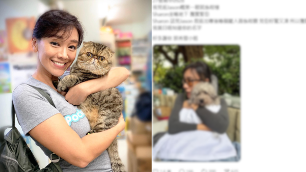 大埔宏福苑火災丨郭秀雲親赴現場坐地緊抱受驚小狗 善心舉動曝光獲災民發文致謝