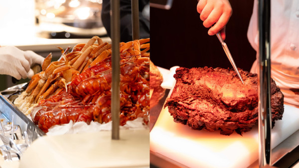 香港文華東方酒店12月自助餐買一送一！每人一隻上海大閘蟹 任食生蠔/波士頓龍蝦/鮑魚/雪蟹腳