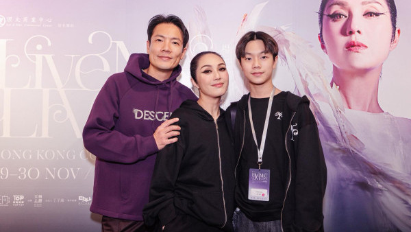 楊千嬅紅館演唱會2025｜老公仔仔一家三口合照 尾場群星撐場！方力申太太挺超級巨肚現身