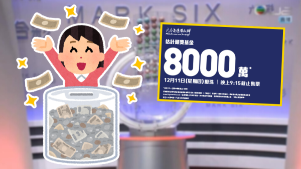 $8000萬六合彩12.11周四攪珠！呢幾個號碼攪出逾500次！六合彩強哥教3招$80食全餐大法