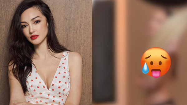 Jessica C.疑復出幕前半裸解放「警鐘胸」 樹葉遮掩上圍尺度超大震撼眼球