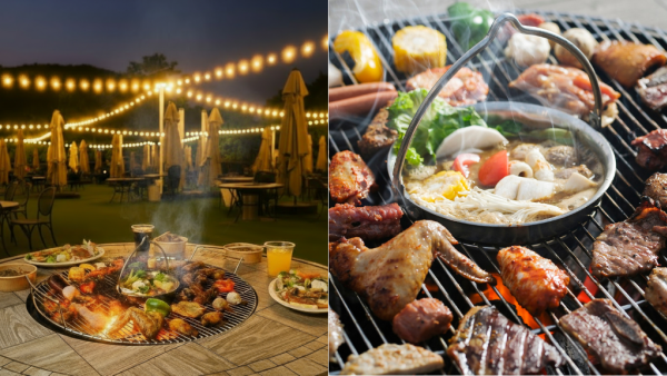 大欖繁星燒烤$228全日任食任玩！邊火鍋邊燒烤 80+款食品 西冷扒/雞中翼/豬腩肉/魷魚！