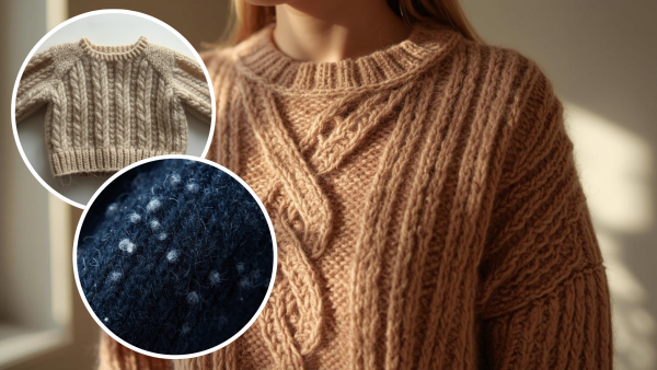 冷衫縮水變童裝？日本專家教用「護髮素」3步神還原 起毛粒靠1塊海綿KO