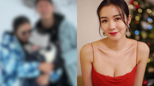 麥明詩晒雪地全家福慶祝34歲生日！雪中抱囝囝畫面極幸福︰感恩能在一起