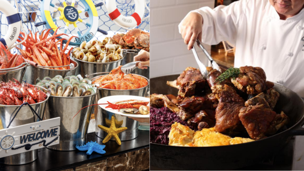 馬哥孛羅酒店聖誕自助餐半價再享88折！人均$348起！3.5小時任食海鮮 龍蝦/燒羊脾/德國豬手