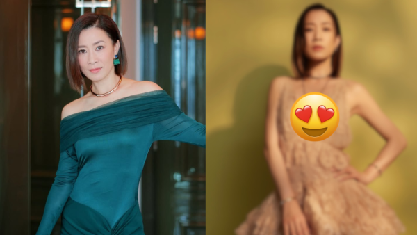 佘詩曼激罕性感現身深V低胸震撼全場 50歲驚人狀態超緊緻身材如少女