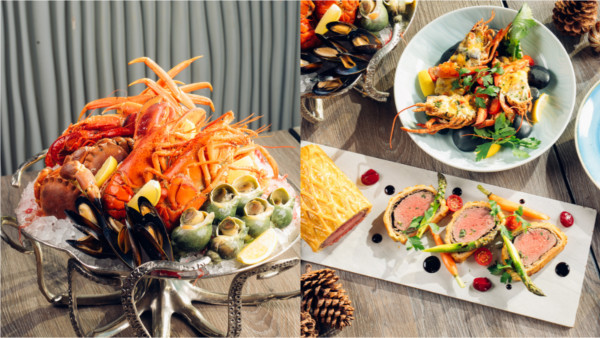 尖沙咀W酒店自助晚餐買一送一！聖誕除夕都有 2.5小時嘆龍蝦/雪蟹腳/奶油栗子火雞/烤肉