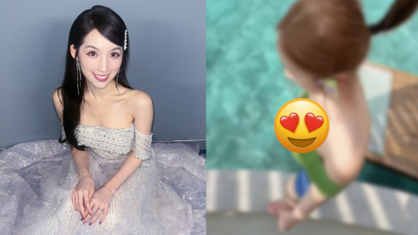 海兒超邪惡高炒拍片險洩胸前春光 男友視角睇盡魔鬼身材曲線極誇張！