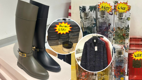 銅鑼灣時代廣場名牌開倉低至1折！Laura Mercier買一送一！化妝品/香水/長靴/羽絨外套大劈價