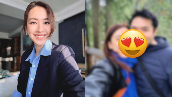 朱千雪難得高調放閃晒恩愛！與醫生老公面貼面甜蜜合照 正面樣激罕曝光