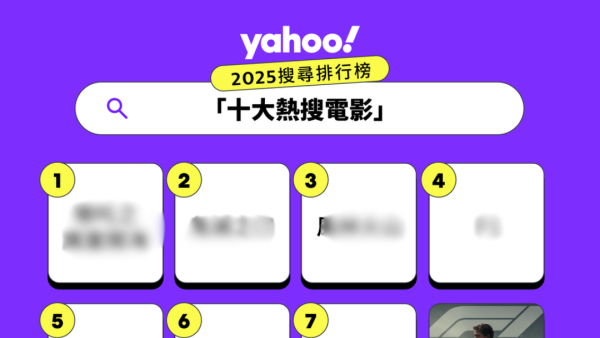 Yahoo搜尋2025年熱搜電影排行榜！冠軍票房破盡紀錄《尋秦記》未上映先上榜