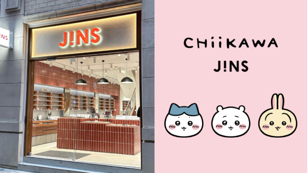 JINS X Chiikawa聯名眼鏡系列登場！必入手小八/兔兔圖案雕刻鏡腳即送限定版眼鏡盒