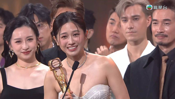 最佳女新人｜倪嘉雯升呢主播仙氣笑容元氣爆燈 獲偶像佘詩曼親自指導劇本