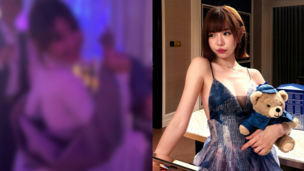 林明禎去細佬婚禮著成咁「嚴重犯規」戰鬥格晒導彈胸！賓客視角震撼網民︰唔知望邊好