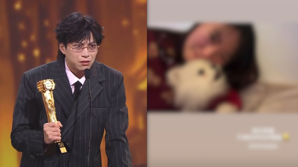 萬千星輝2025｜吳業坤老婆眼濕濕見證老公捱出頭攞獎 真實反應曝光激動狂飆廣東話