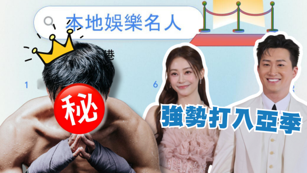 Google香港2025年度熱搜榜出爐！呢位凍齡男神登本地娛樂名人榜首