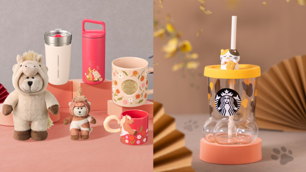 Starbucks全新馬年賀年精品！買杯送咖啡券！必搶招財貓系列 隨行杯/咖啡杯/凍杯/STANLEY系列