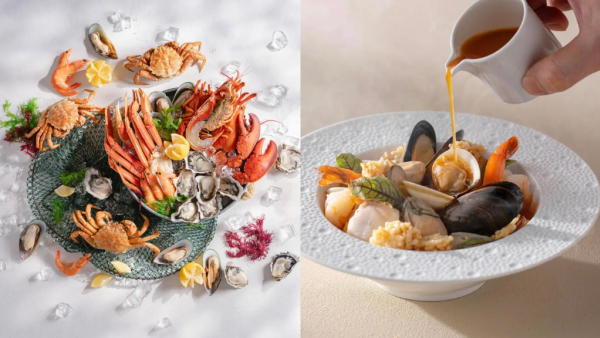 旺角康得思酒店自助餐買1送1！3小時任食北海道毛蟹/生蠔/鐵板煎鵝肝/鱈蟹腳/龍蝦/烤羊肩！