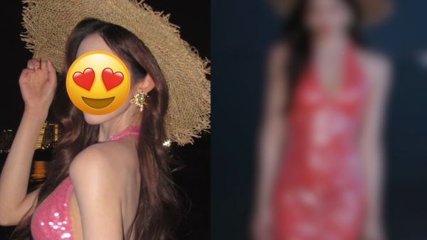 前港姐季軍性感解放黑T-back現形極大膽 透視效果驚見洩春光震撼眼球