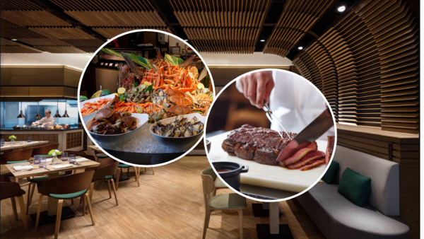 海洋公園萬豪酒店自助餐買1送1！人均$299起 任食蟹腳/麵包蟹/燒美國牛板腱扒/西京燒青魚！