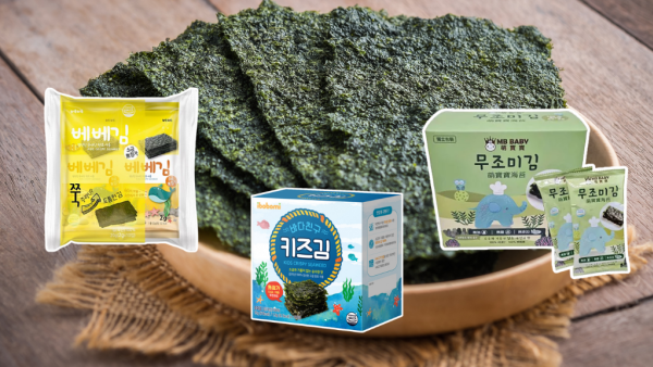 韓國7款熱門紫菜重金屬超標53倍！食得多隨時傷腎致死！BEBE/ibobomi/Naeiae上榜