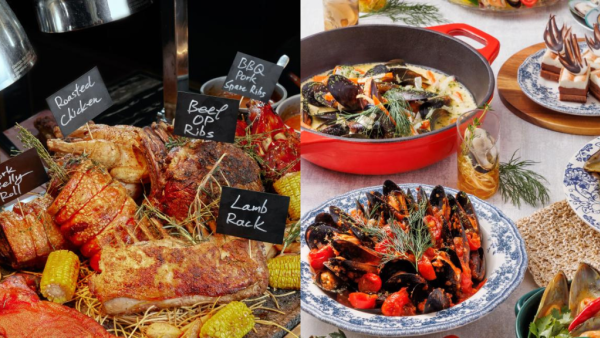 尖沙咀港威酒店自助餐買一送一！人均$251起 任食龍蝦鉗/大蝦/雪蟹腳/烤西冷牛肉/烤豬肋骨