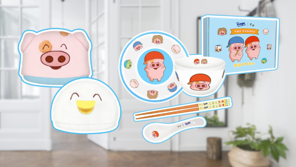 Tempo x 麥兜｜送限量版連帽毛毯抱枕/陶瓷碗碟套裝/Tote Bag！附免費換領方法！一文睇全新紙巾包裝