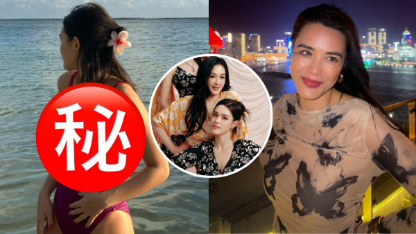 鍾麗緹28歲大女惹火解放泳衣極限邊緣 三點式「包唔住」澎湃上圍震撼眼球