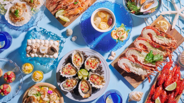尖沙咀W酒店自助餐買一送一！送海味燉湯！4小時任食生蠔/藍青口/麵包蟹/即烤美食/芝士焗海鮮！