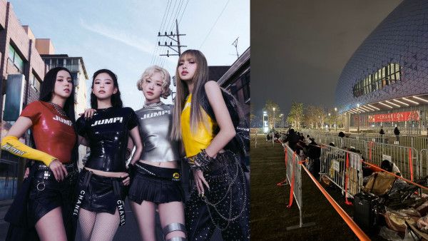 BLACKPINK啟德開騷！深夜人龍「打蛇餅」好誇張　粉絲捱凍排9小時爭頭位：成功趴到第一排好值得！