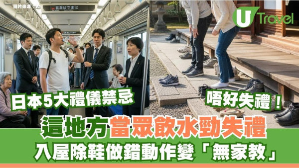 日本旅遊禁忌！5大失禮行為「此地」不宜當眾飲水 室內除鞋勿背對屋主做錯動作變「無家教」