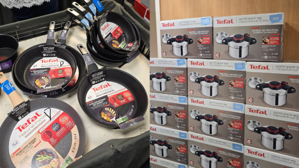 尖沙咀Tefal特福開倉低至2折！全場廚具家電$100起 平底鑊/高速鍋/電熱水壺/廚房剪刀/廚具套裝特賣