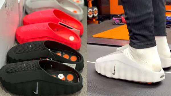 Nike拖鞋變身「腳底按摩器」？22個節點刺激大腦！網民：踩屎感天花板