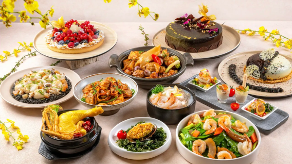 西貢WM酒店自助餐買一送一！再送牛油焗鮑魚！3小時嘆靚景 任食生蠔/刺身/炆魚肚花膠/燕窩甜品