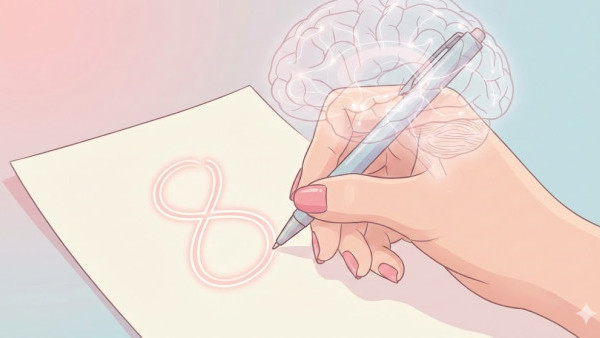 筆跡心理測驗｜寫數字「8」你是怎麼下筆？起筆位置一秒看穿潛意識性格！你是「邏輯腦」還是「戀愛腦」？