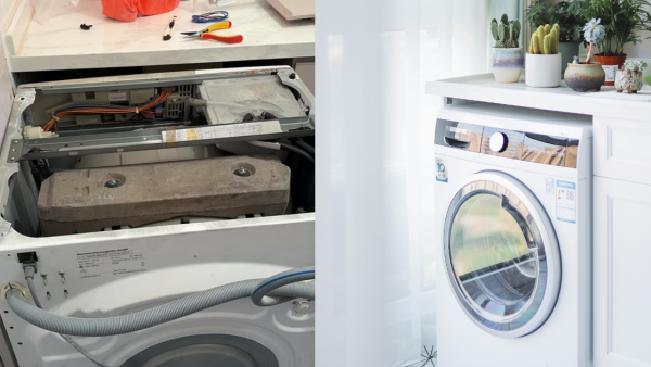 公屋港人強行「飛頂」洗衣機！拆開驚見電線外露 網民：恐變「曱甴屋」兼漏電