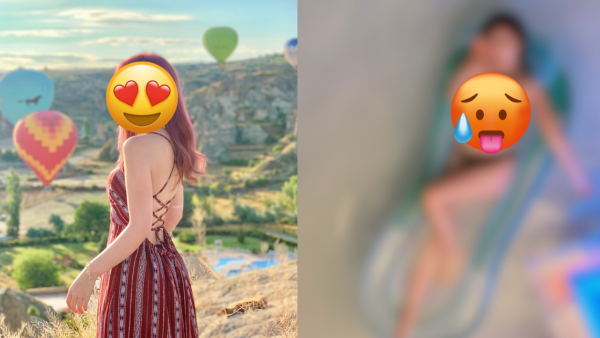 29歲性感咪神浮床晒34D邪惡巨胸 天花板鏡反射自拍躺平極震撼