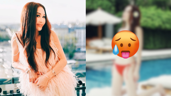 59歲溫碧霞比堅尼三點式震撼曝光！年近六旬最真實身材衝擊網民：我跪了