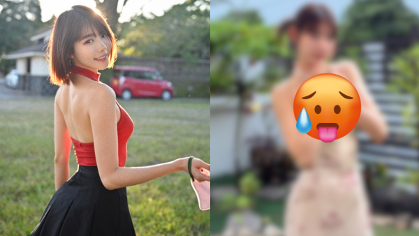 林明禎著掛頸式貼身旗袍拜年馬力全開！近鏡驚見上圍逼爆窒息感震撼大腦