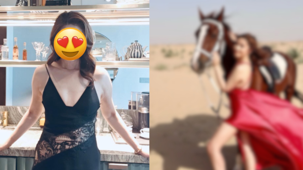 「最防腐港姐冠軍」沙漠性感寫真晒逆天長腿！年過半百風韻猶存看不出真實年齡