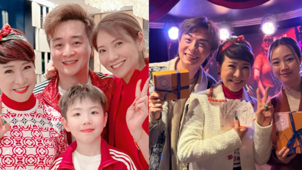 狄波拉豪請《中年好聲音》家族團拜！狂派六合彩豪送LV禮物人人有份極誇張