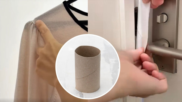 廁紙筒竟可開鎖？日本主婦示範5大「隱藏用途」攝門隙自救 吸塵晾衫都用到
