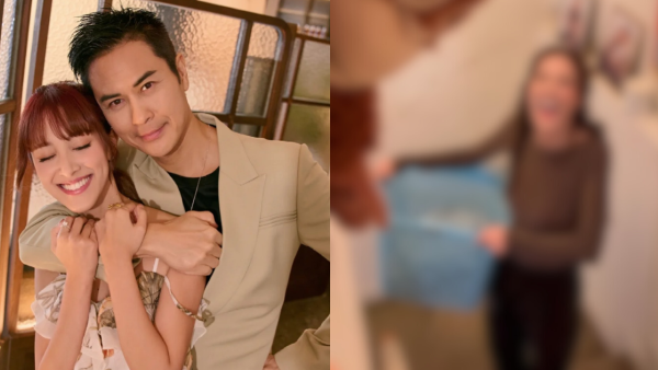 陳凱琳鄭嘉穎市郊複式豪宅曝光！奢華旋轉樓梯超氣派 一擺設竟被嘲太自戀？