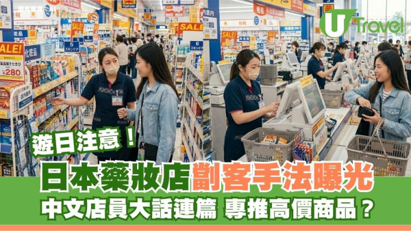 遊日注意｜日本藥妝店劏客手法曝光！中文店員大話連篇 專推高價商品？