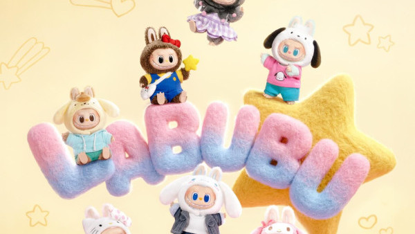 POP MART最強聯乘3.12開搶！LABUBU化身6大Sanrio人氣角色 7款盲盒毛絨掛件公仔