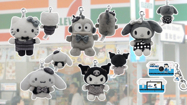 7-Eleven全新Sanrio黑白系列！Hello Kitty／Kuromi／My Melody精品$89起！同場加映Snoopy迷你相機盲盒